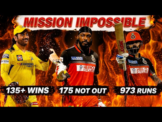 The 5 IPL Records That Will Stand Forever — And Why Nobody Will Ever Break Them